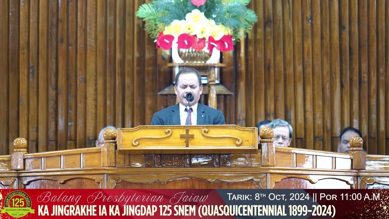 Quasquicentennial Jubilee | Jingiaseng Dong 8th Oct 2024 Por 11:00 A.M