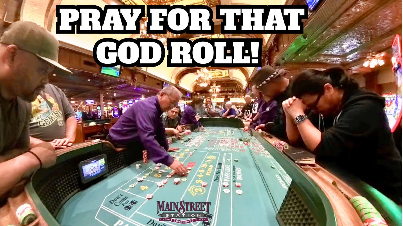 I have never seen this done before on a Live Casino Craps Table!