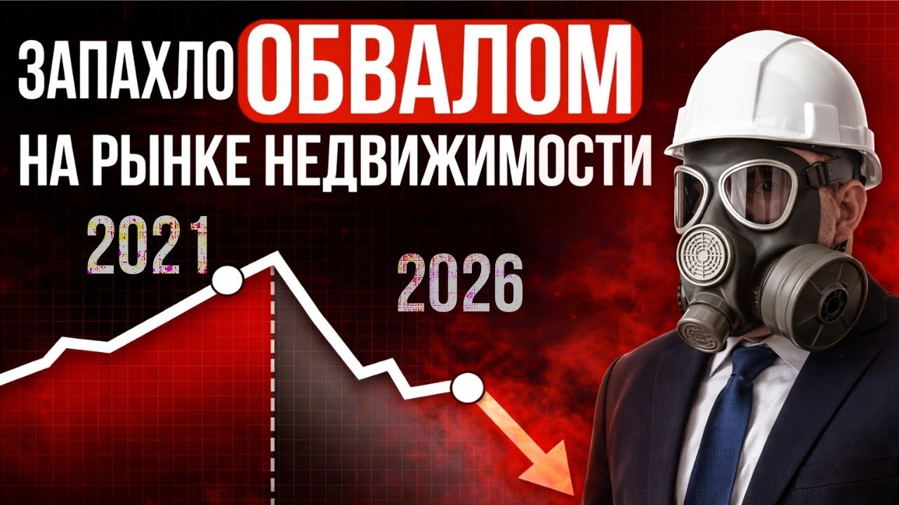 ЗАПАХЛО ОБВАЛОМ НА РЫНКЕ НЕДВИЖИМОСТИ