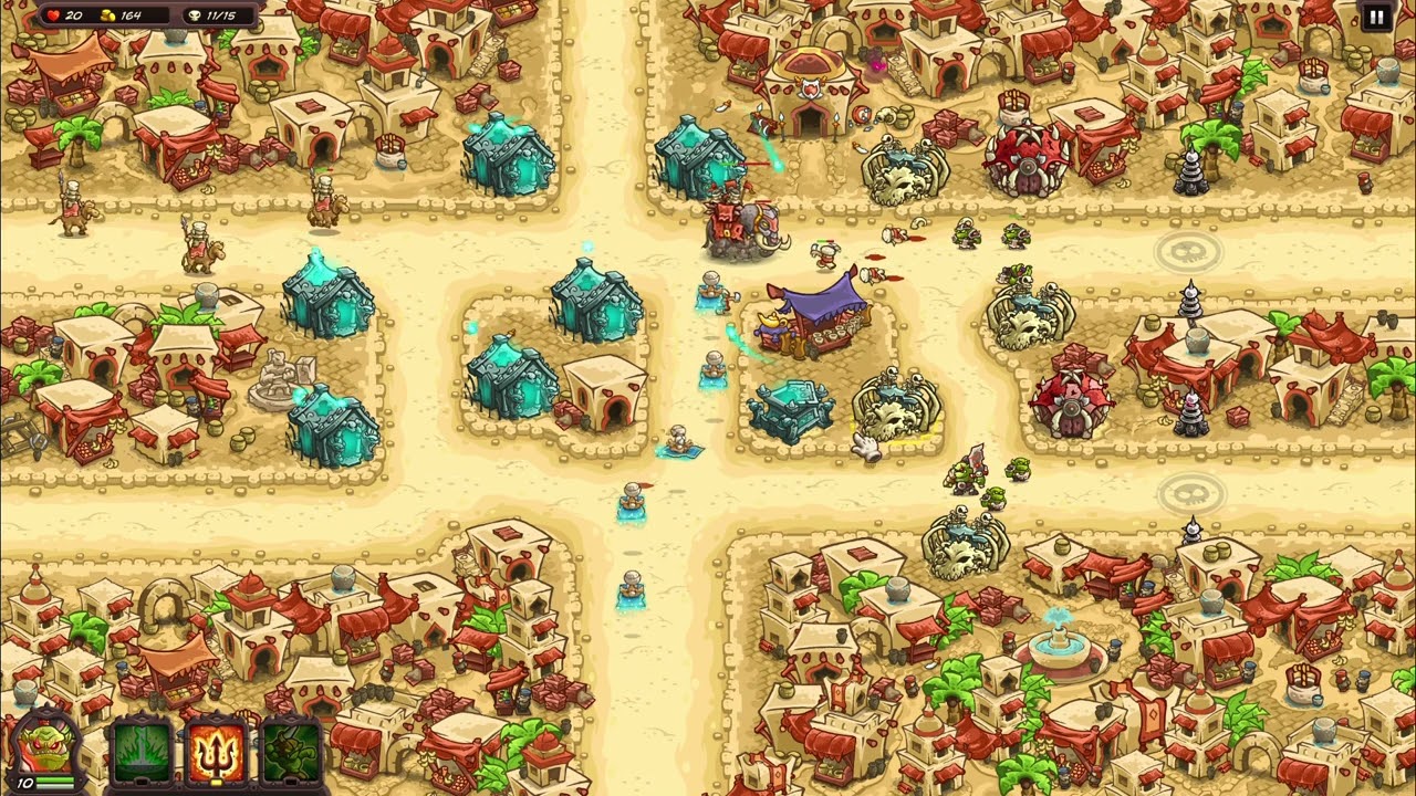 Kingdom Rush Vengeance Impossible Hero Challenge - 35. Hammerhold Streets Campaign - Veruk