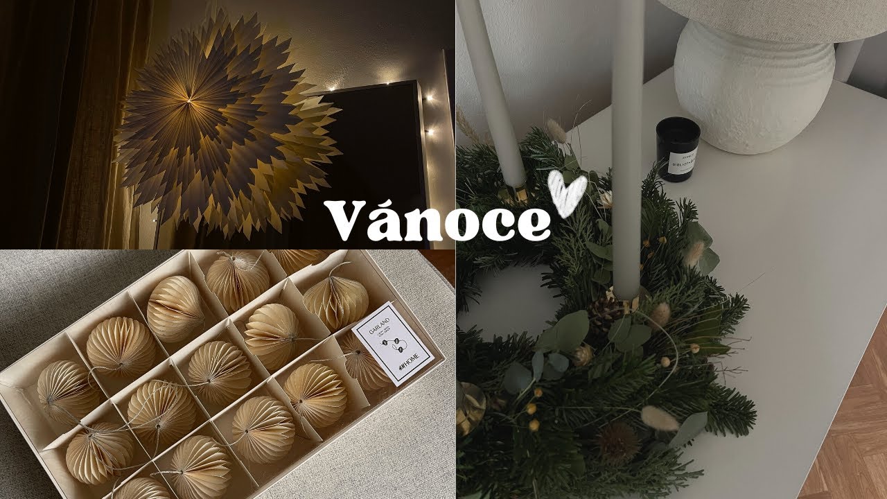 VÁNOČNÍ VÝZDOBA + ÚKLID | Vše na poslední chvíli!