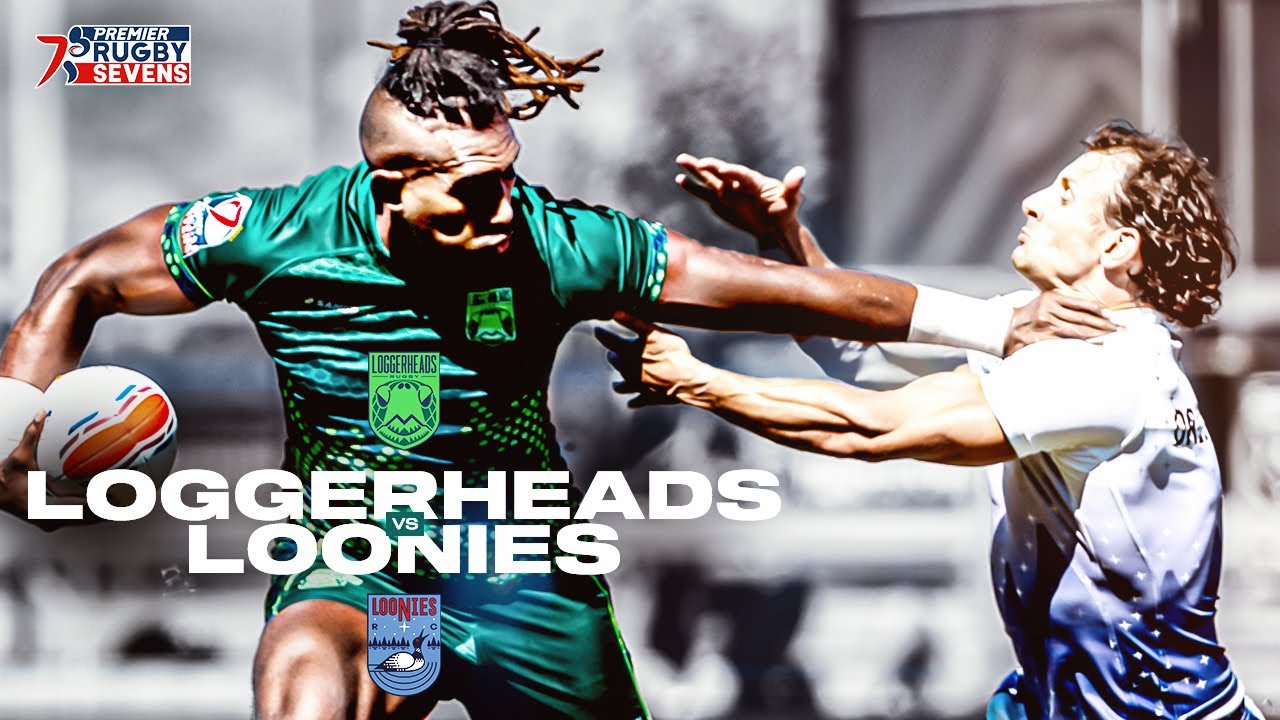 Insane Stiff-arms | Men's Loggerheads vs Men's Loonies | Premier Rugby Sevens