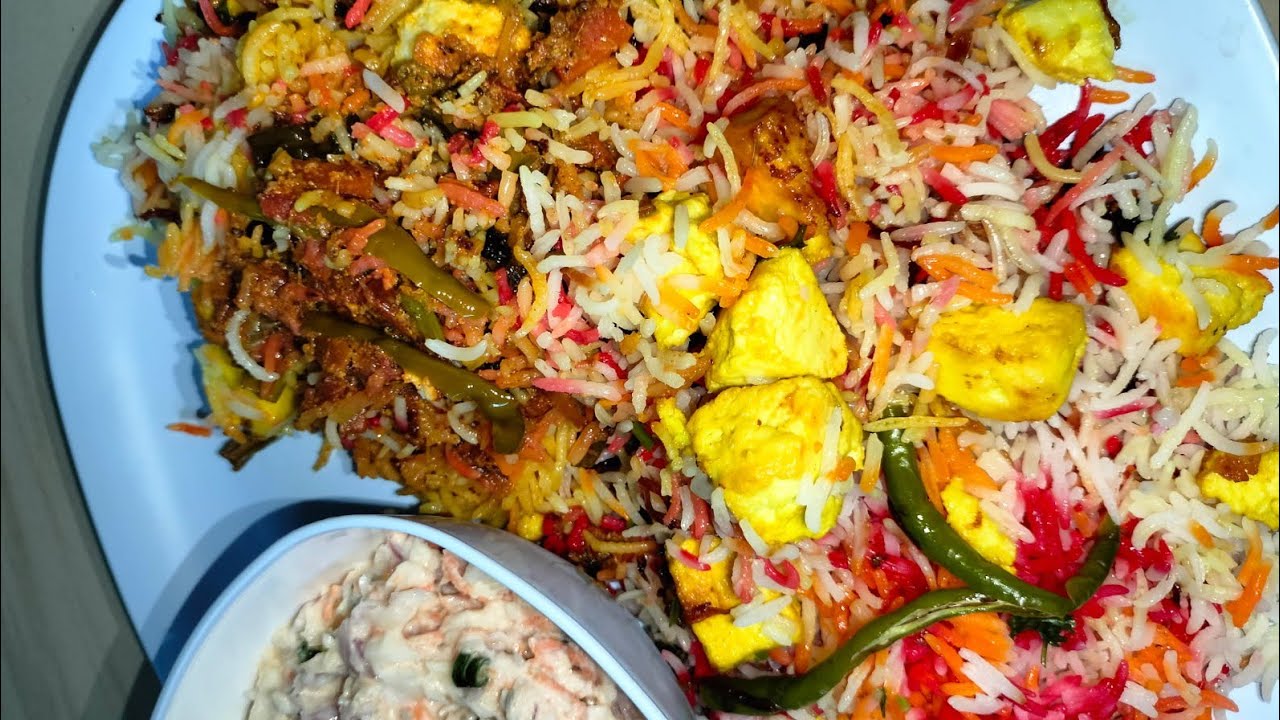 PANEER BIRYANI LOVER'S 😋🥗