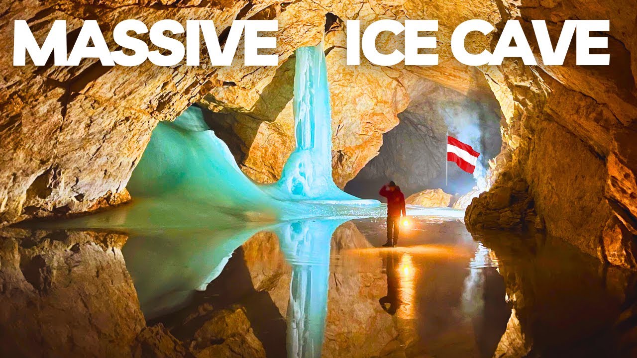 The GIANT Eisriesenwelt Ice Caves in Werfen (Austria)