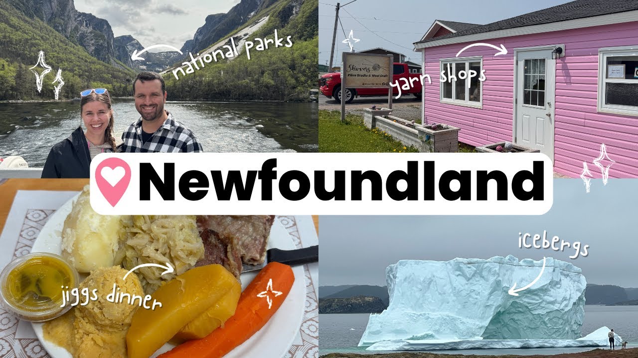 10 Days in Newfoundland: Yarn Stores, Icebergs, Ferries, and Food!