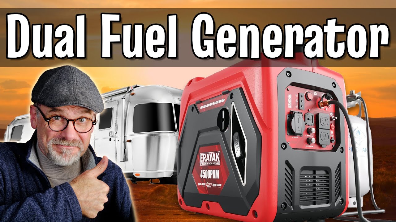 Erayak 4500PD Dual Fuel Generator Review: Best Backup for RV Solar & Boondocking