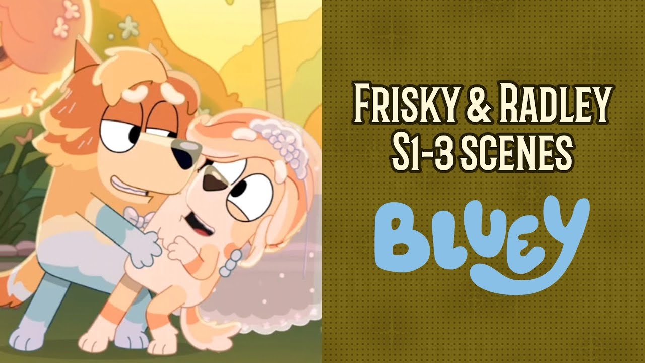 Bluey - Frisky & Radley scenes (s2-3)