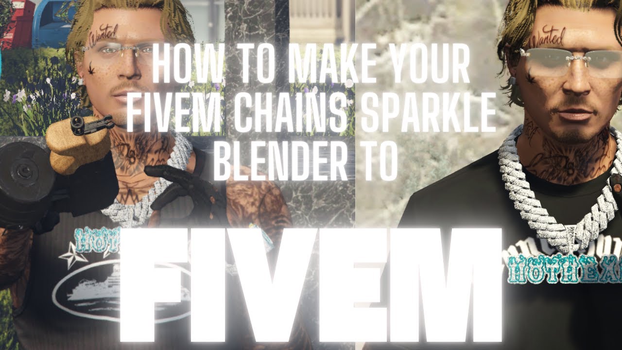 (OUTDATED) Fivem Chain tutorial 2025!! Blender to Fivem!! Sparkle DIamonds!!