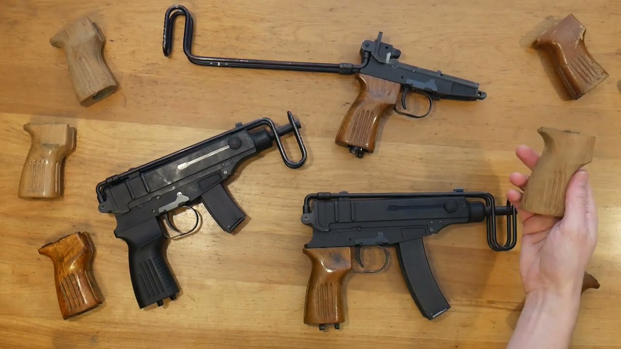 KSC/KWA Vz61: Fitting Real Wood Grips