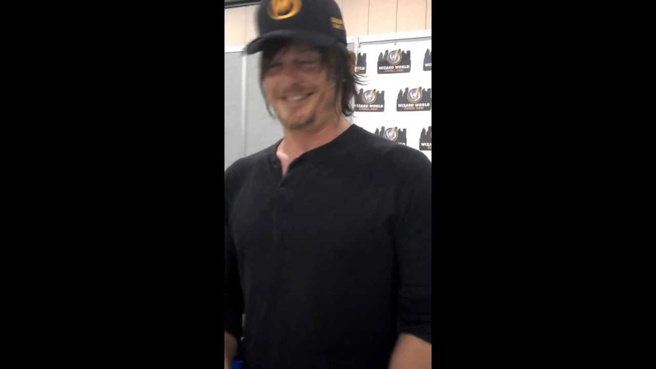 Norman Reedus imitates Sean Patrick Flannery