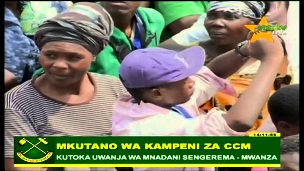 Magufuli ahutubia Sengerema Mwanza