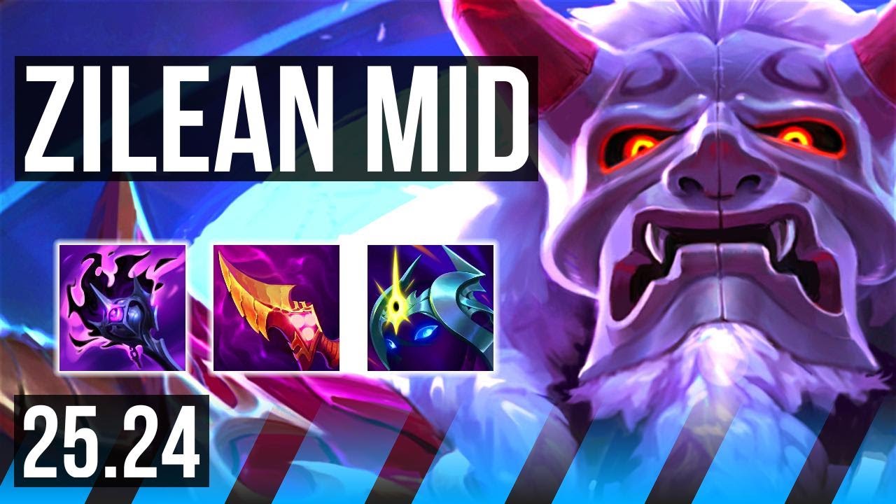 ZILEAN vs VEIGAR (MID) | Press The Attack, 40K damage | EUW Grandmaster | 25.24