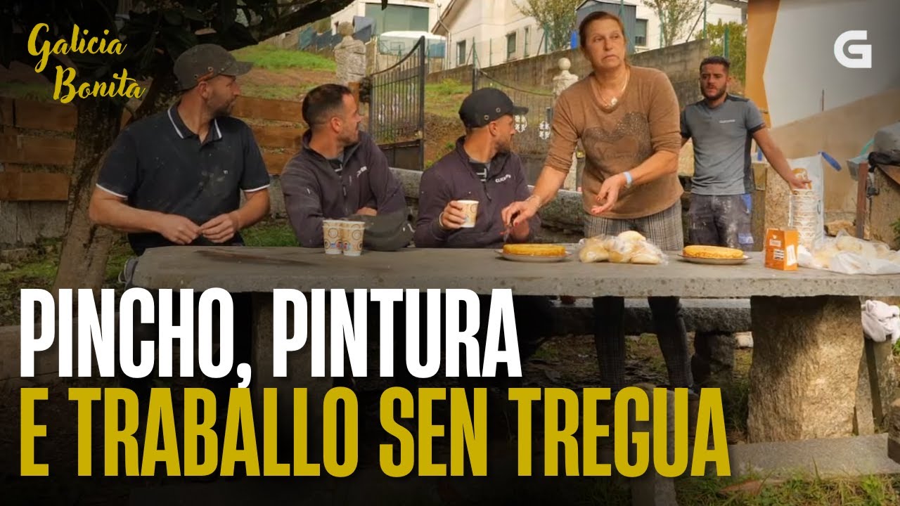 PINCHO, PINTURA e TRABALLO SEN TREGUA 😅 | GALICIA BONITA