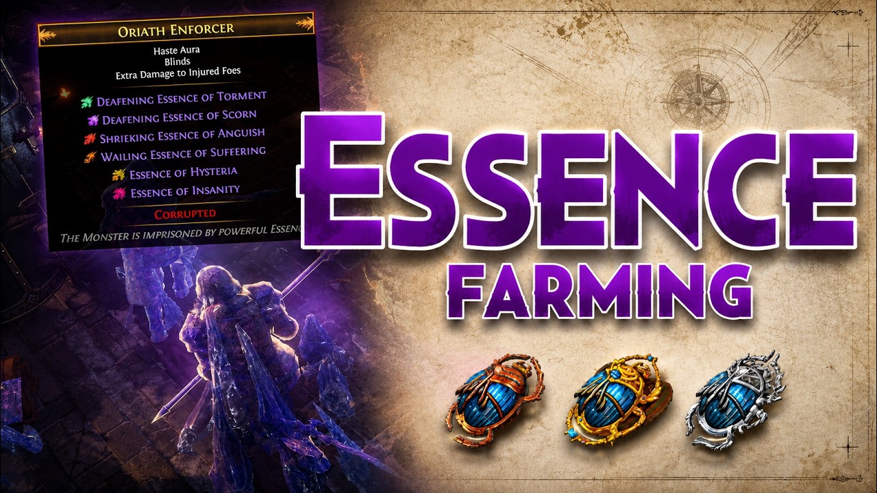 Essence Farming | 16-20 Divs Per Hour | Path of Exile 3.29