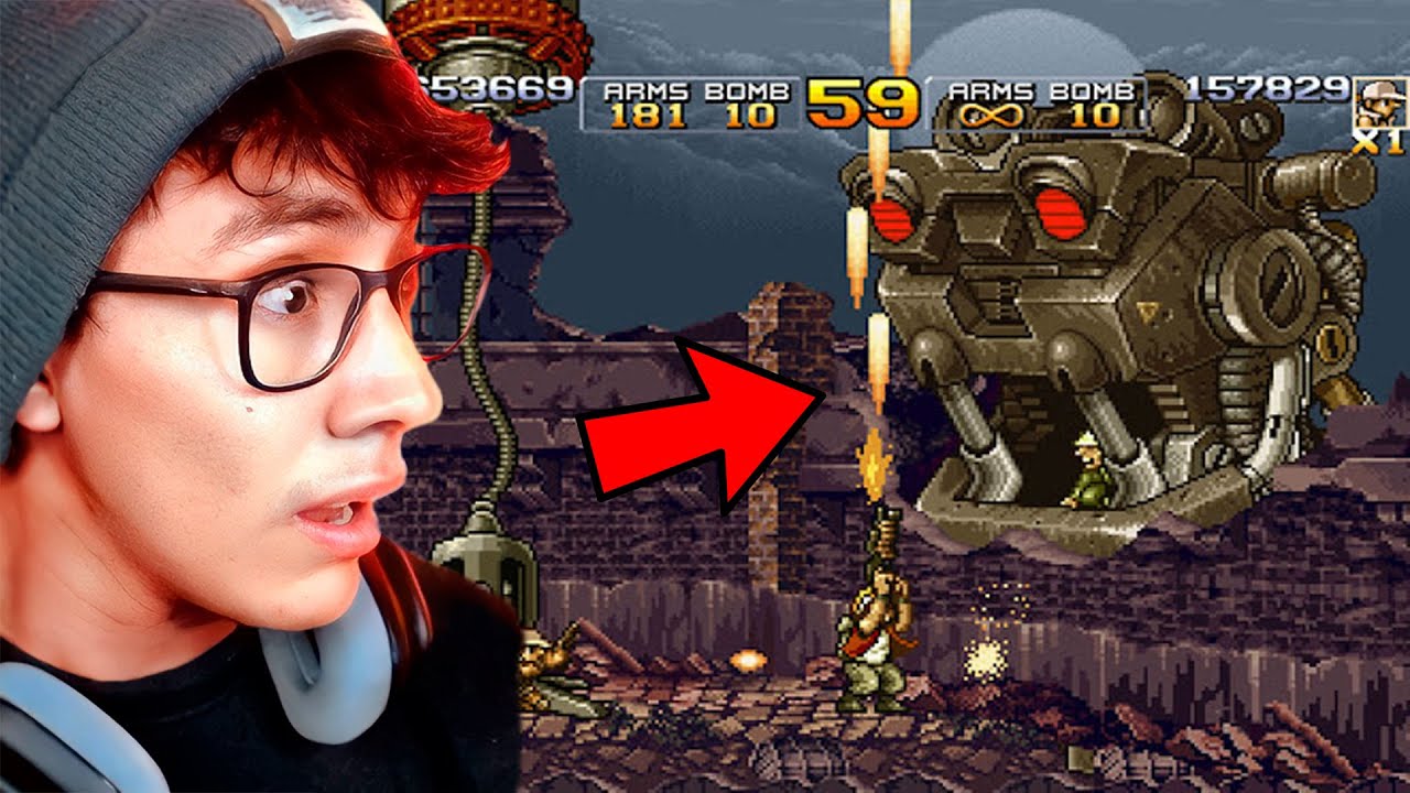 ❗CRAFT juega METAL SLUG 4❗