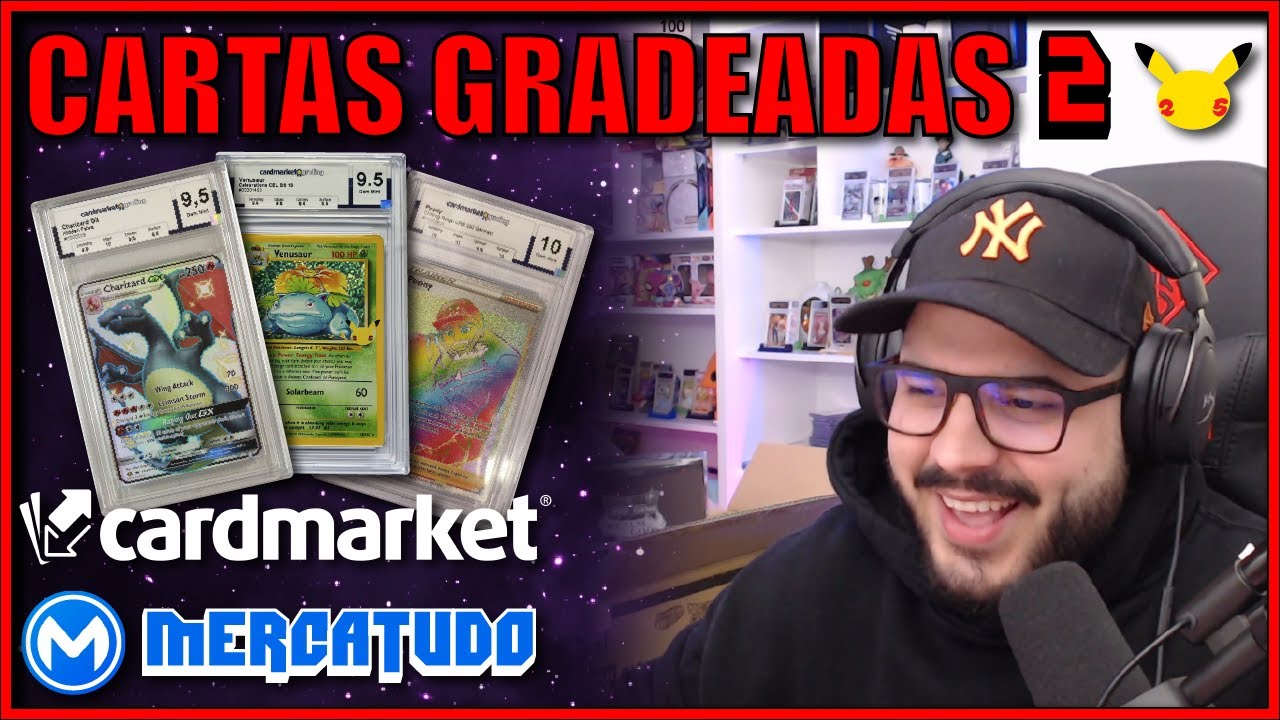 RECIBIMOS MIS CARTAS GRADEADAS DE CARDMARKET - POKEMON - YUGIOH - DRAGON BALL - OBTENEMOS UN 10?