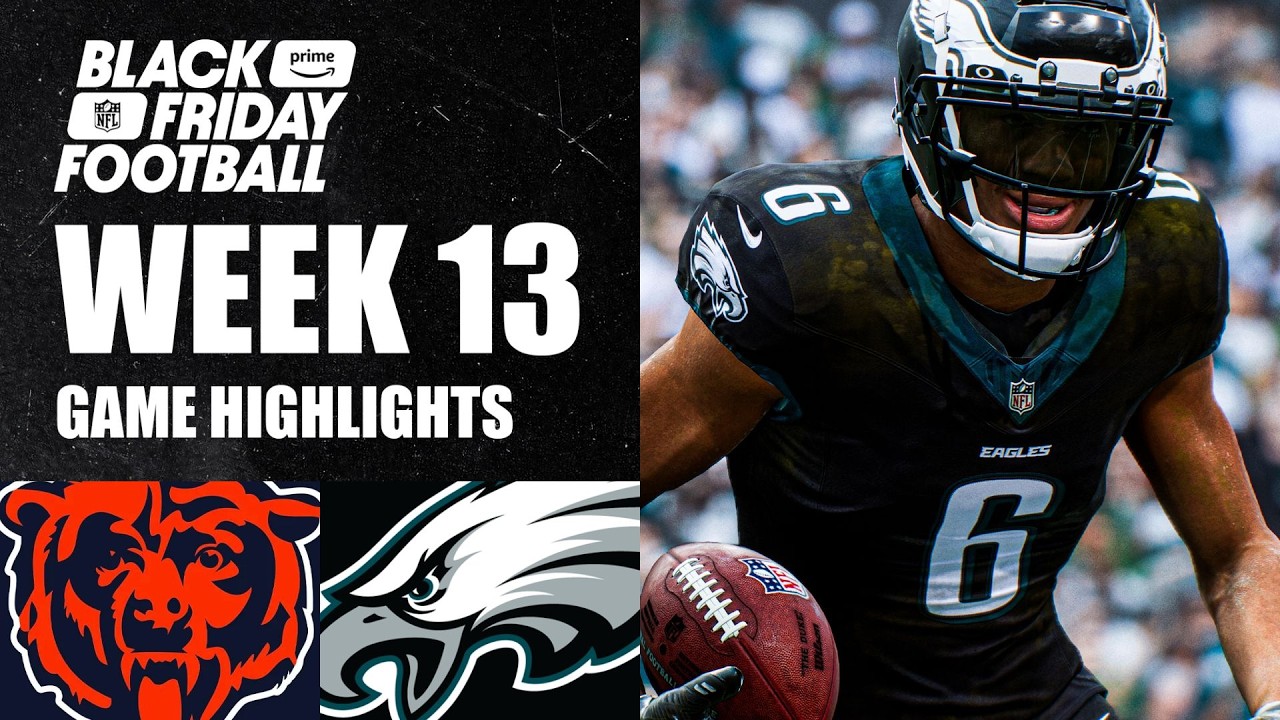 Bears vs. Eagles Week 13 - Madden 26 Simulation Highlights