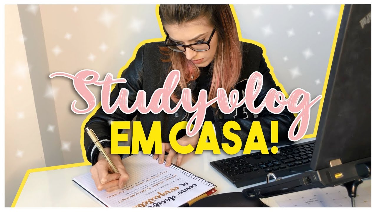 STUDYVLOG EM CASA I Quarentena #4