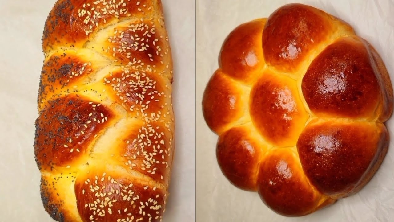 Вдалі рецепти пишної випічки! Булка - Квітка і Плетений Хліб #Кулінарія #Випічка #Рецепти
