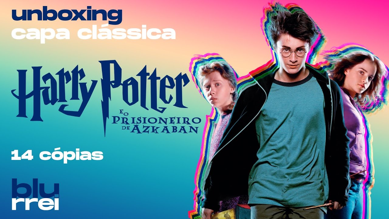 Unboxing Detalhado Filme Harry Potter e o Prisioneiro de Azkaban - Capa Clássica