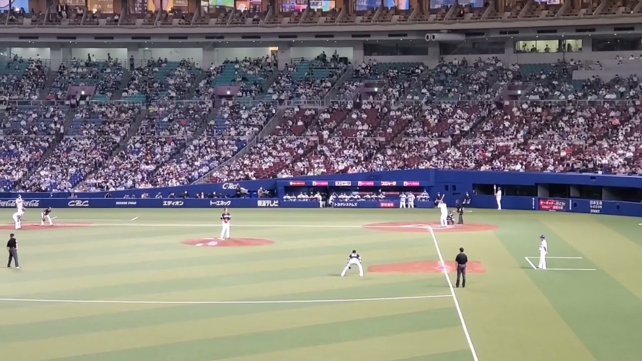 20220603　中日ドラゴンズ【2回ｳﾗ】応援･攻撃風景　バッティング打撃　太鼓応援、ｽﾋﾟｰｶｰから流れる応援歌あり@ﾊﾞﾝﾃﾘﾝﾄﾞｰﾑ ﾅｺﾞﾔ［ｾ･ﾊﾟ交流戦］ﾅｺﾞﾔﾄﾞｰﾑ 外野