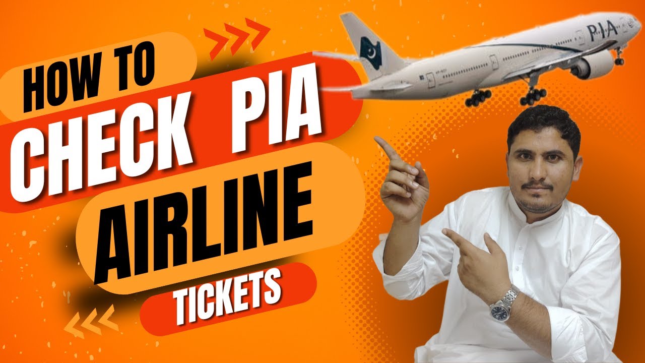 How to check PIA ticket online | PIA ticket confirmation | PIA ticket kesy check kren | KSA Info