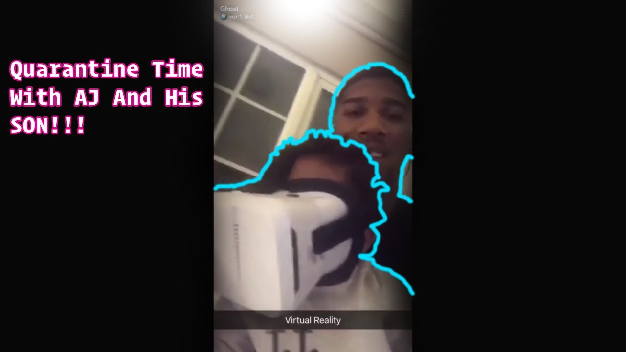 Anthony Joshua Quarantine With Son!!!