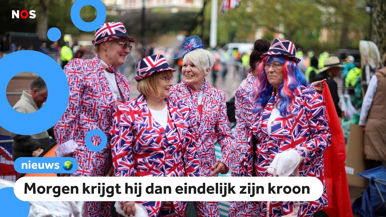 In Londen zijn ze helemaal klaar voor de kroning van Charles