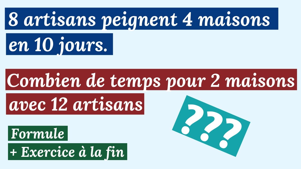 Combien de temps pour peindre ces maisons ?