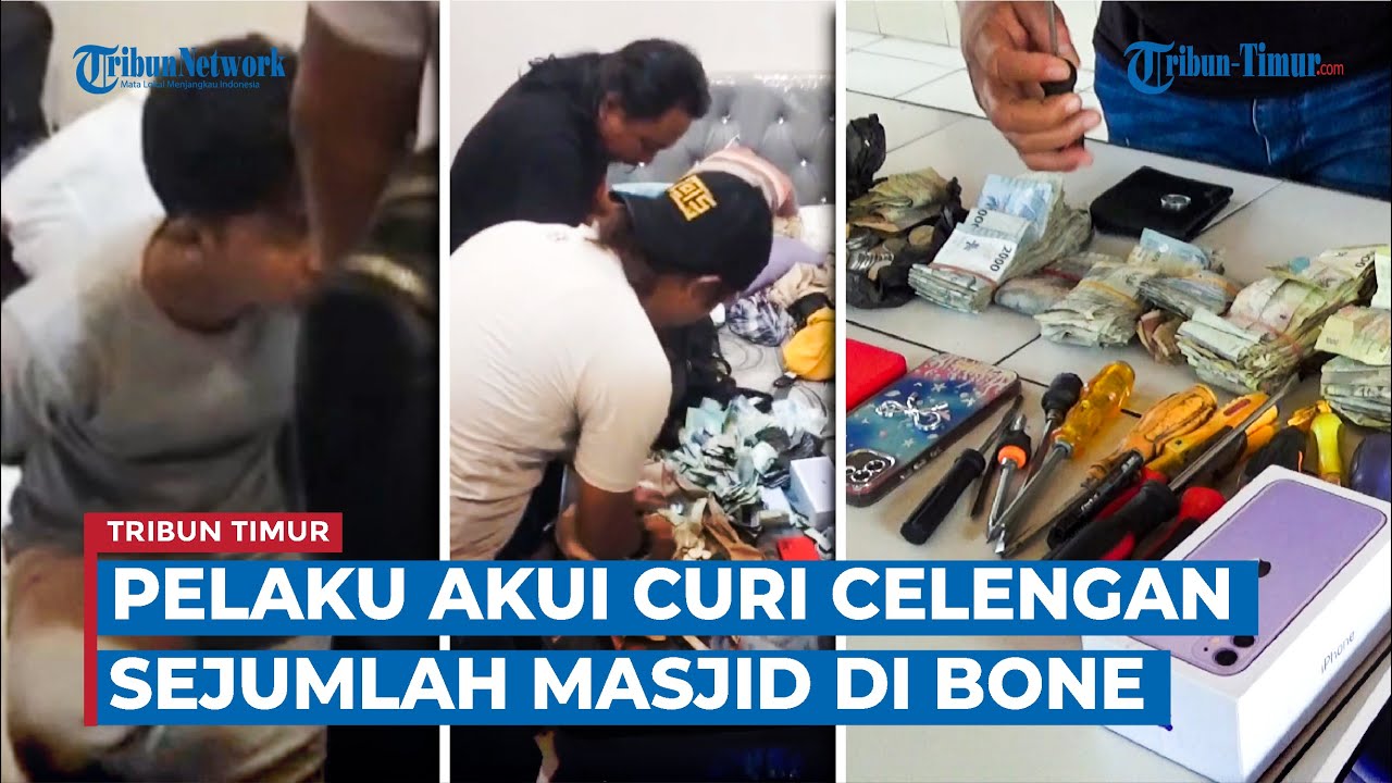 Aksi Pencurian Celengan Masjid Terungkap, Pelaku Berusia 21 Tahun