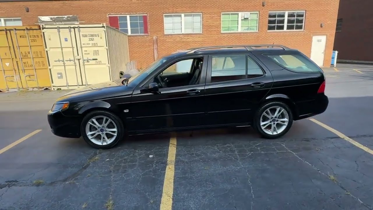 2008 Saab 9&ndash;5 2.3T SportCombi Wagon Walk Around Inspection