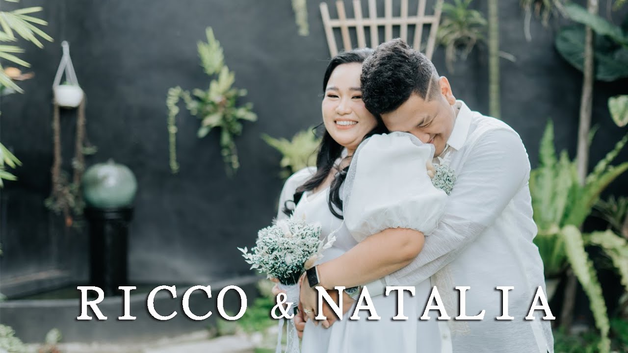 Ricco + Natalia Civil Wedding Video Highlights in Talisay Garden Cafe, Quezon City