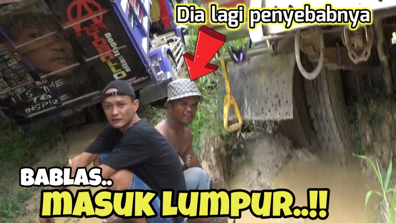 MASUK LUMPUR ‼️Di suruh bawa truk pulang,, malah di terpurukin..