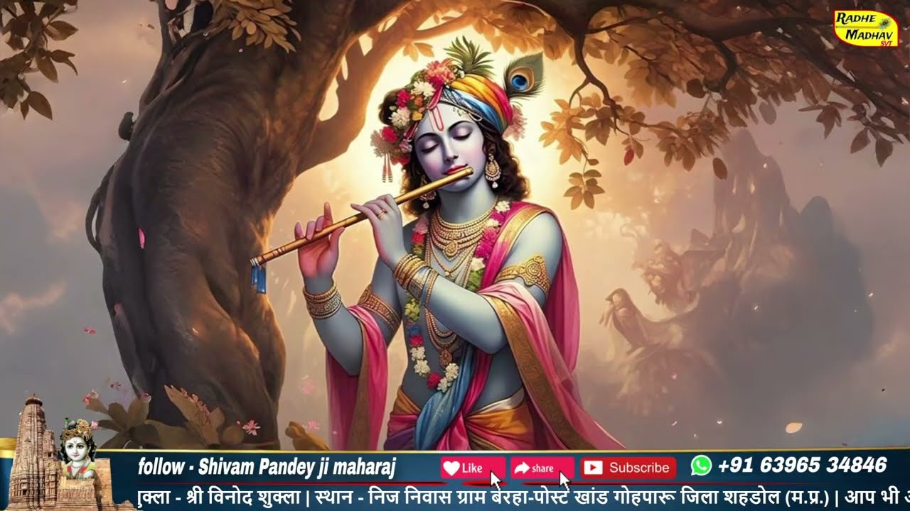 Live🔴Day 02 || ShriMad Bhagwat Katha || Shri Shivam pandey Ji Maharaj ||Baraha gohparu Shahdol(M.P.)