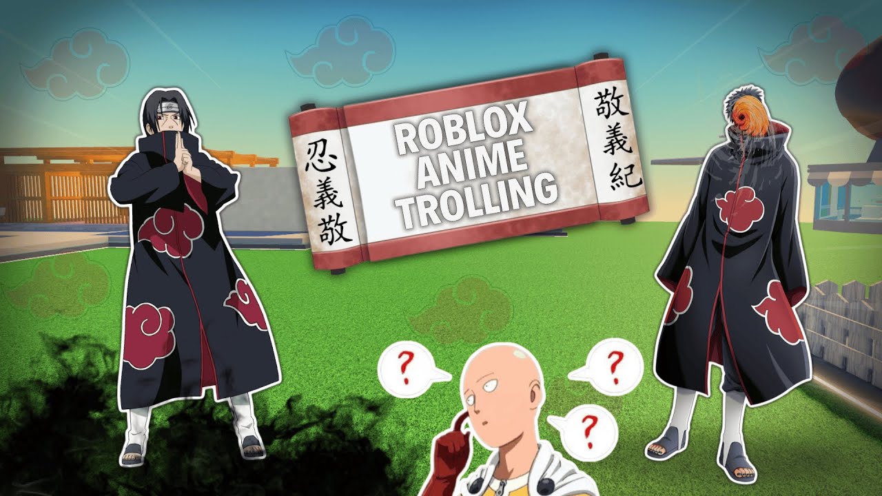 TROLLING as ITACHI and OBITO on ROBLOX... | Voice-Chat Trolling