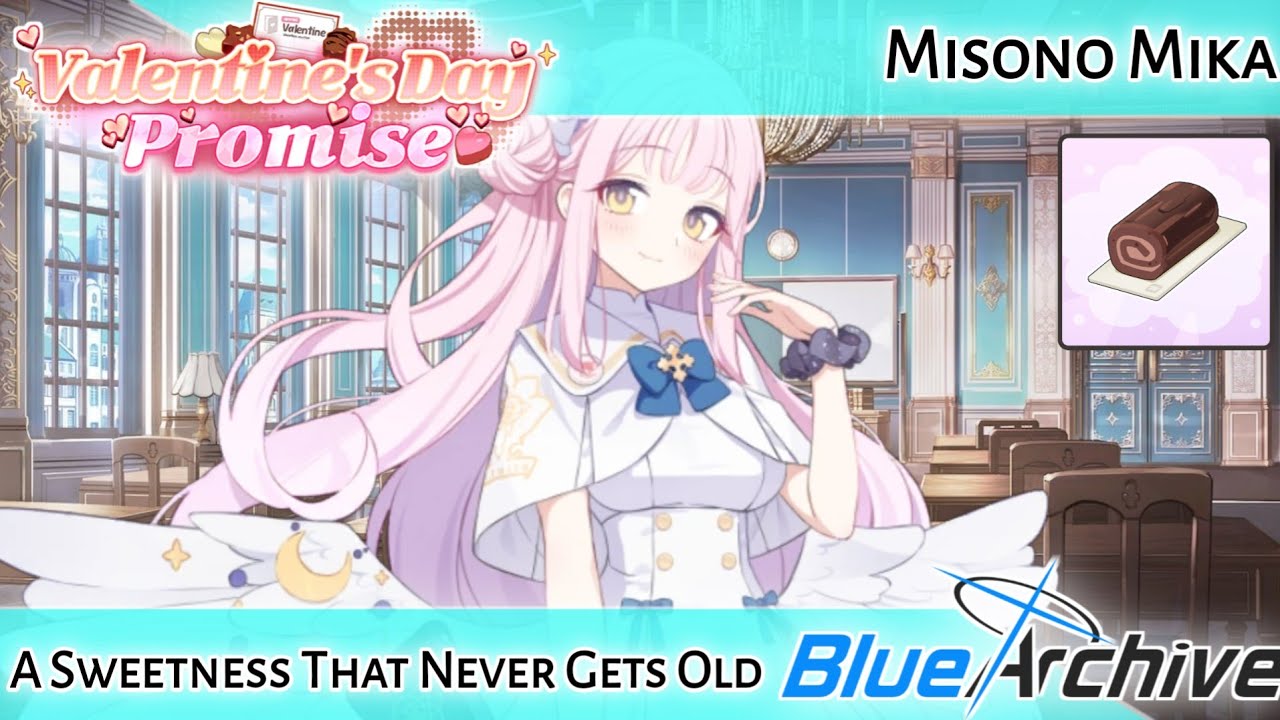 Mika: A Sweetness That Never Gets Old - Valentine's Day Promise (Blue Archive)