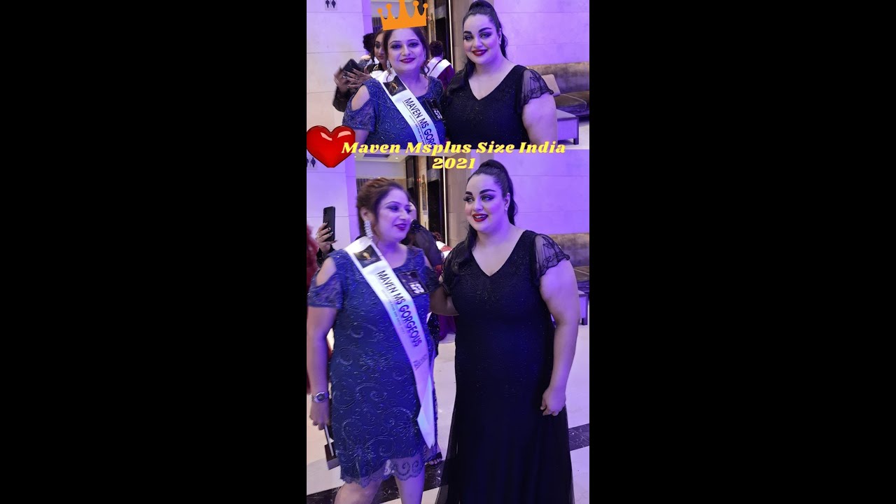 Maven Ms Plus Size India 2021 with the Fiza Khan 😍 Day 1 Vlog😀 #plussize #plussizebeautypegent