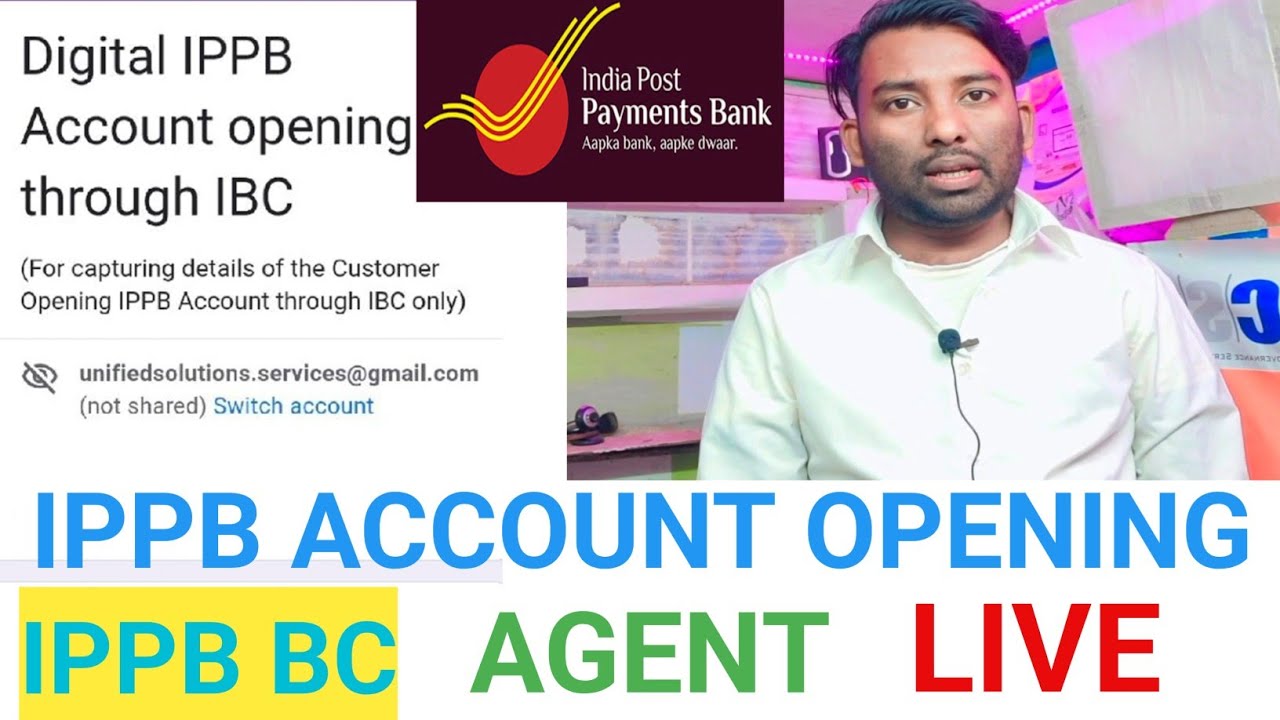 Ippb account opening through Ippb bc CSP | India post payment bank account live #ippb #aeps #cscvle