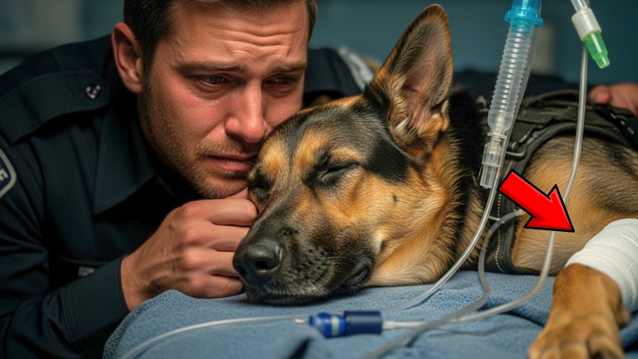 Hero Police Dog Collapses During Award Ceremony—X-Ray Reveals What Everyone Missed