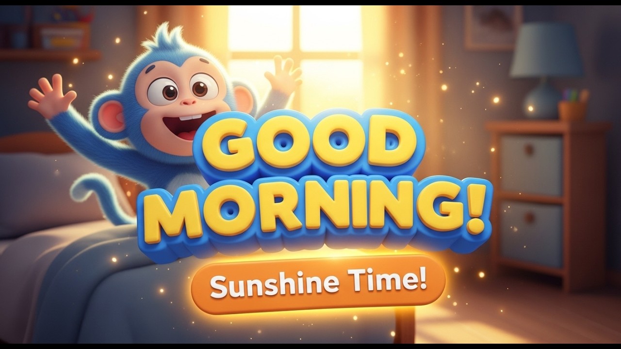 Good morning! Sunshine Time ☀️ | Fun Wake Up Song for Kids