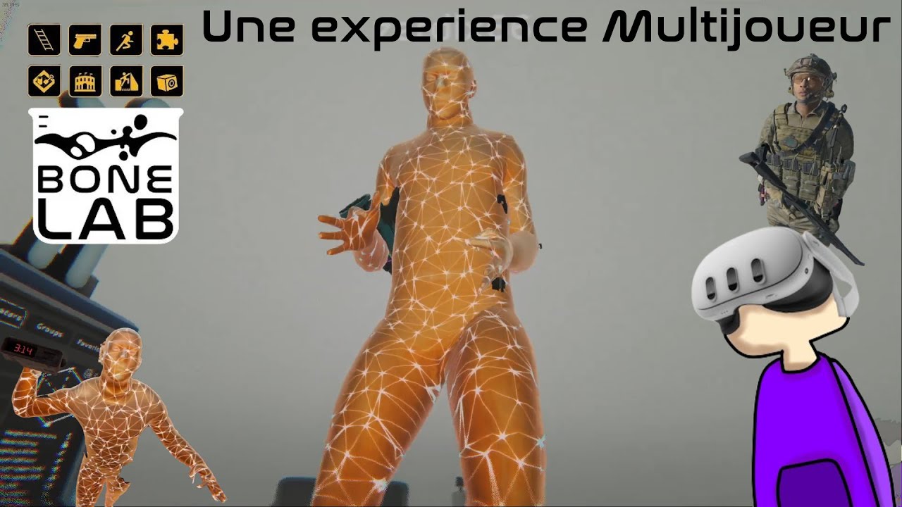 Une expérience Multijoueur sur Bonelab | Ft. Zerdix