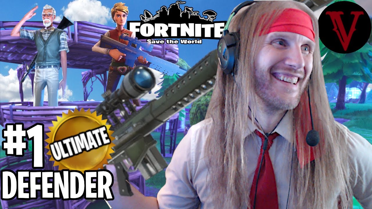 Sniper Rifle Defender Perk Review | Fortnite Save the World | TeamVASH