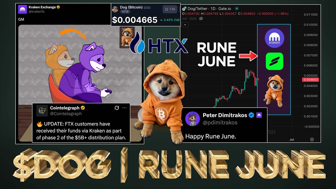 $DOG will lead RUNE JUNE (Kraken & Slingshot Listing Coming)