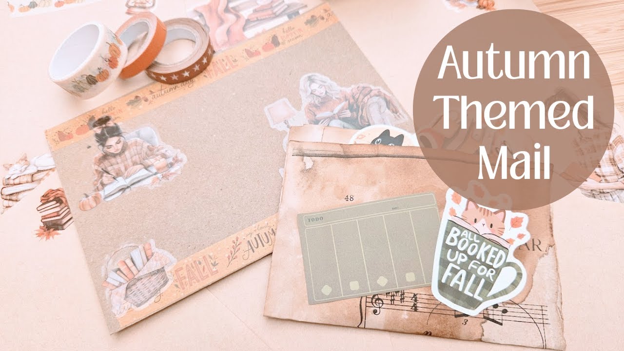 Pen Pal With Me | Autumn Themed Mail 