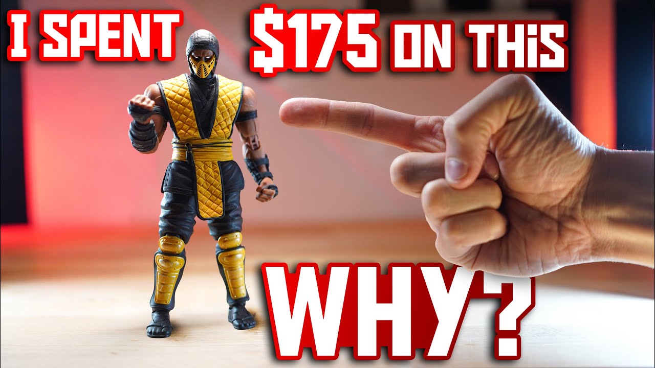 Я что, с ума сошёл, потратив 175 долларов на эту фигурку Mortal Kombat? - Стрельба и обзор