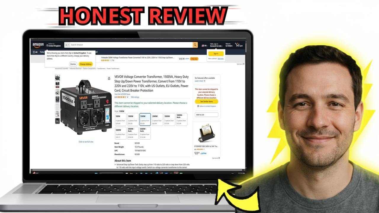 VEVOR 1500VA Transformer Review 2025 Safe Power Conversion vs Risks