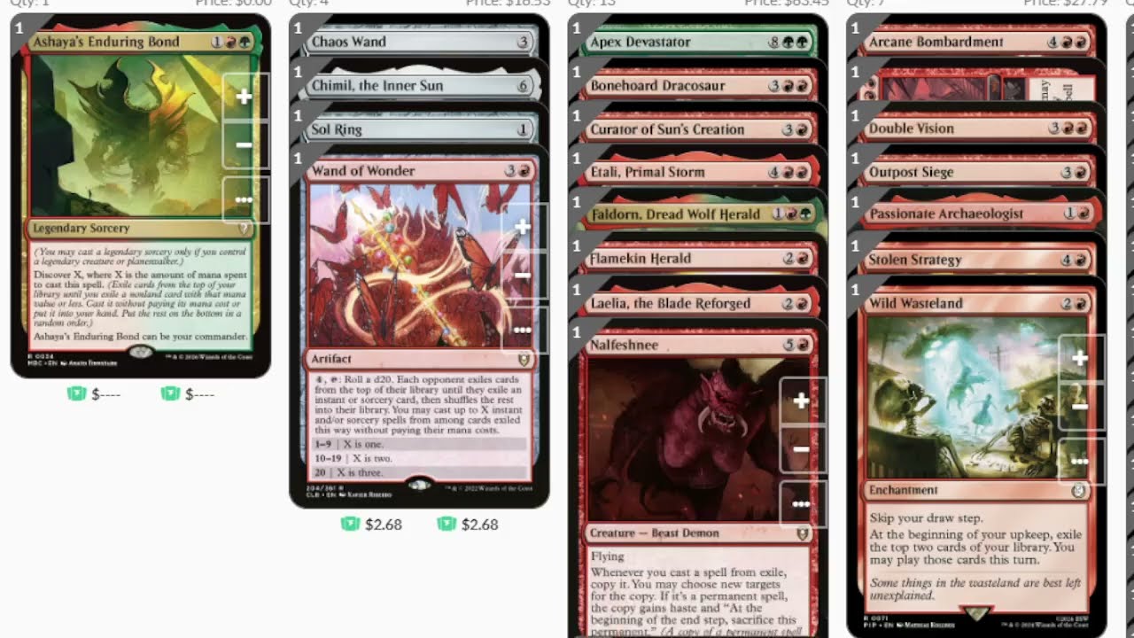 Обзор колоды &laquo;Ashaya, Soul of the Wild&raquo; для формата &laquo;Командир&raquo; (MTG Mystery Booster)