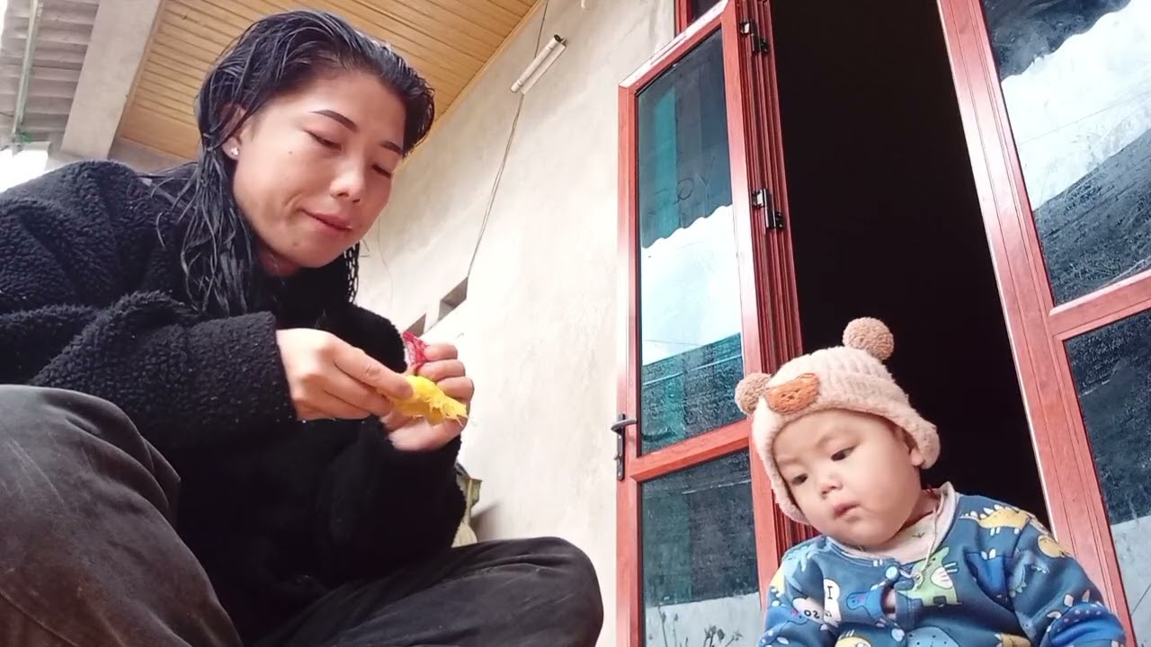 Mời mọi người cùng mẹ con mình ăn quả soài nhé😁 29/01/2026