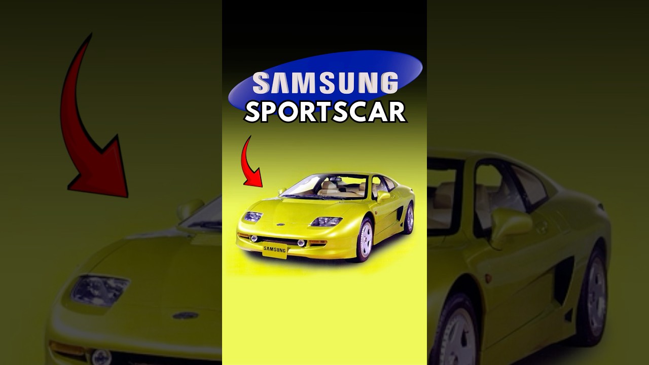 The Time When Samsung Made A Sportscar