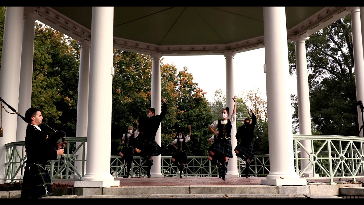 USNA Pipes & Drums:  "Orange & Blue" & "The Highland Fling"